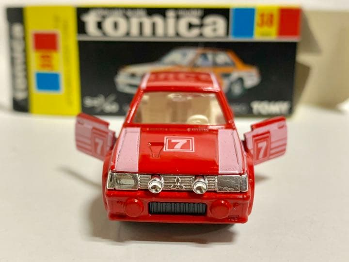 黒箱 トミカ 三菱ランサーターボ 2Fホイール仕様 激レア - メルカリ