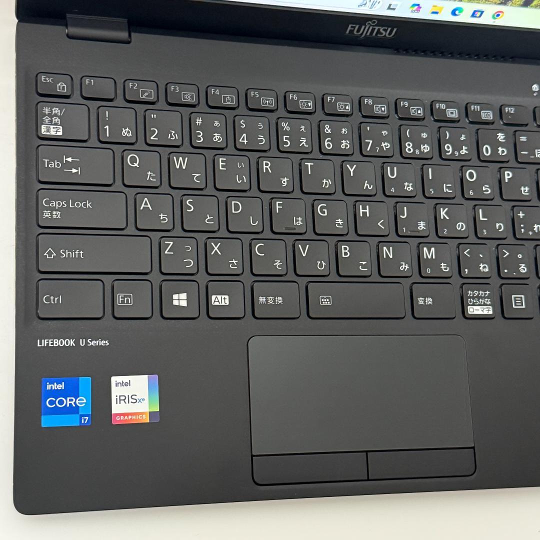 ☆バッテリー良好☆ 超軽量845g 第11世代Corei7 富士通 H53 - メルカリ