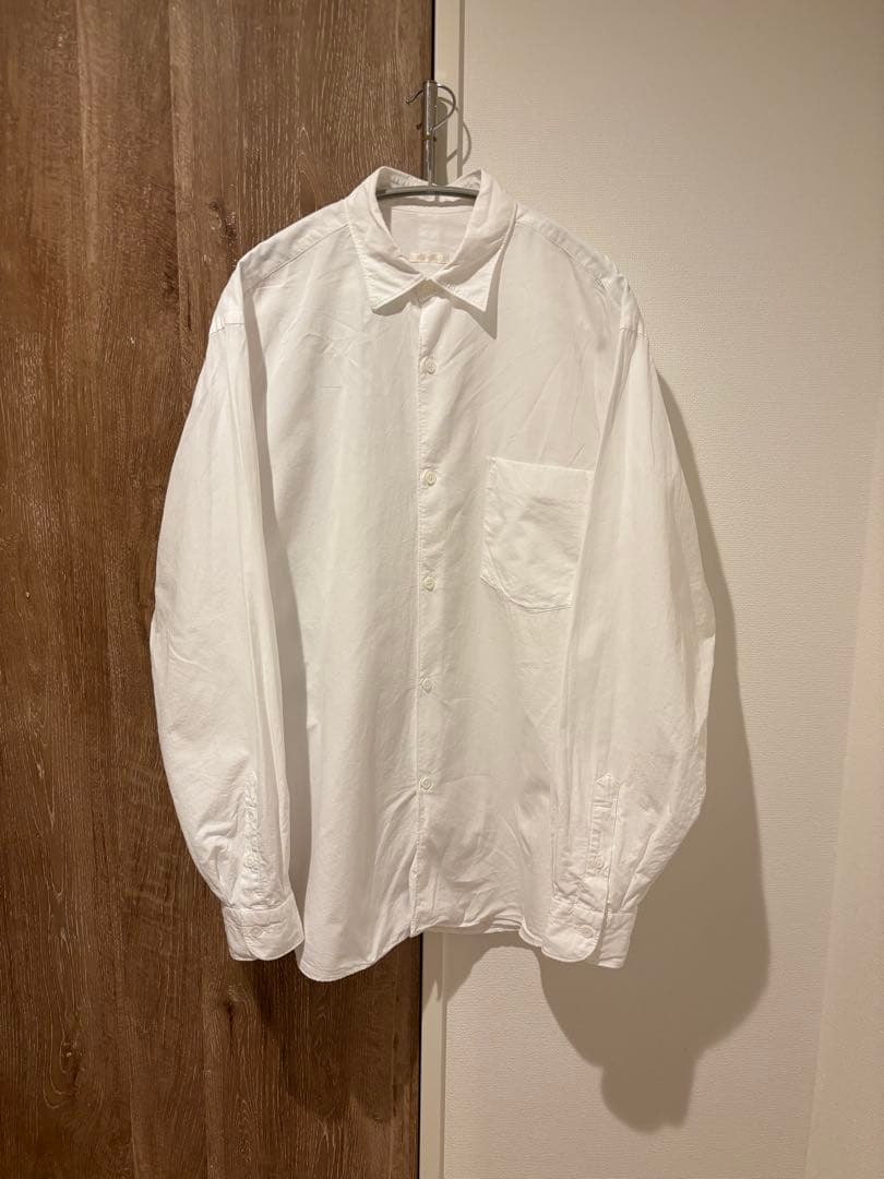 comoli シャツ 24AW WHITE コモリシャツ size1 COMOLI / コモリ | コモリシャツ - White | 通販 - 正規取扱店