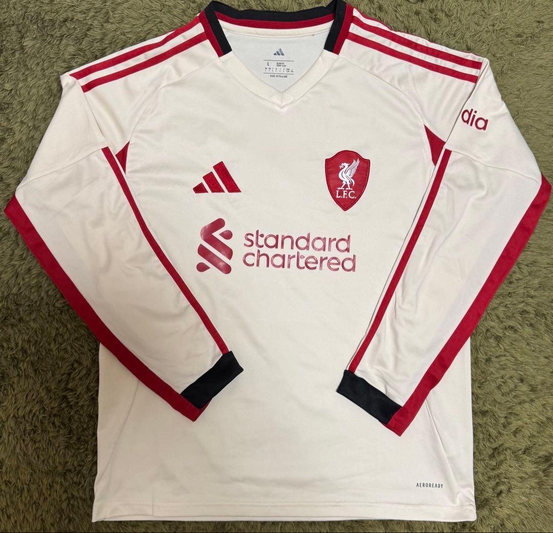 【美品】リバプールFC 長袖シャツ アウェイ liverpool リヴァプール アウェイ ユニフォーム | リヴァプールFC公式ストア