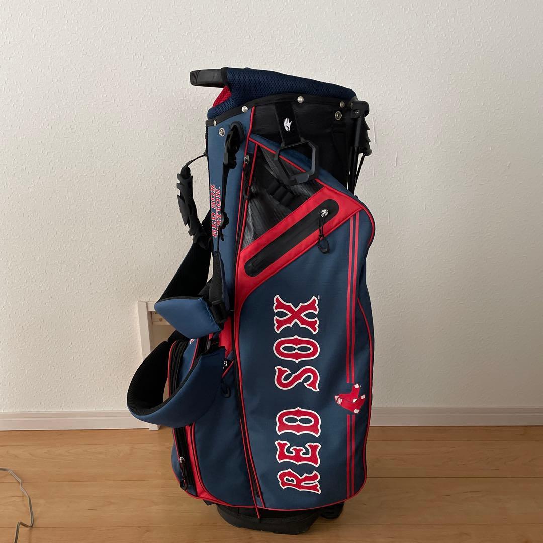 RED SOX キャディバッグ BOSTON スタンド付き