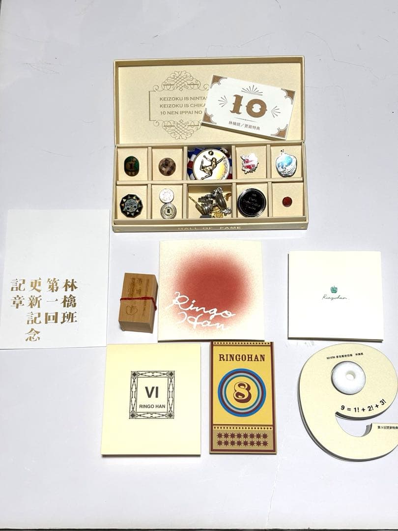 椎名林檎 林檎班 FC 更新特典 殿堂入り 東京事変 ピンバッジ等