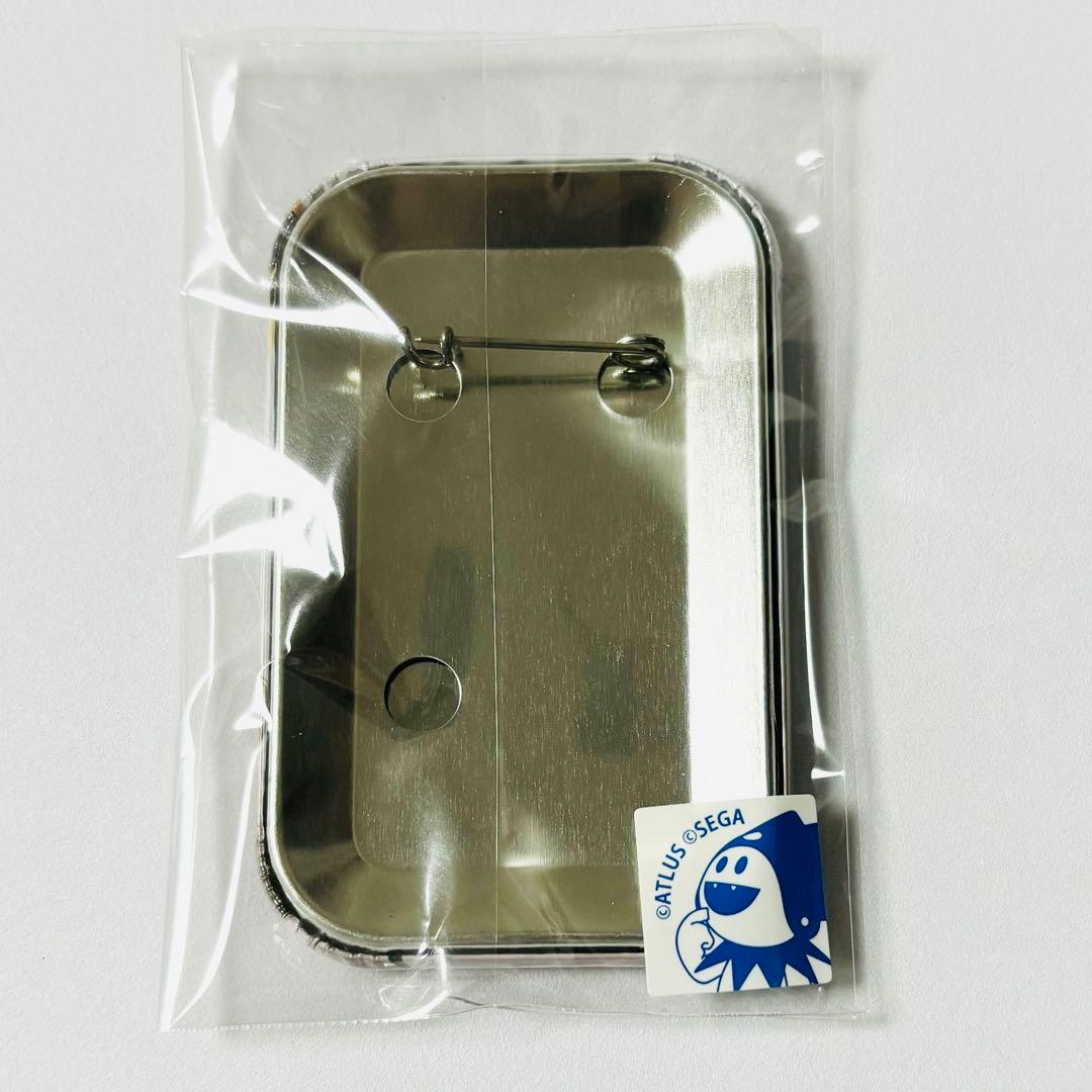 ペルソナ5 ザ・ロイヤル ステラワース スクエア缶バッジ 明智吾郎 クロウ