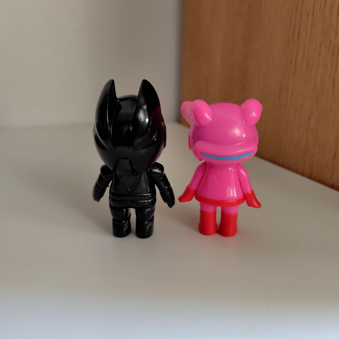 p.p.pudding ソフビ フィギュア コズヘル ２点セット インディース