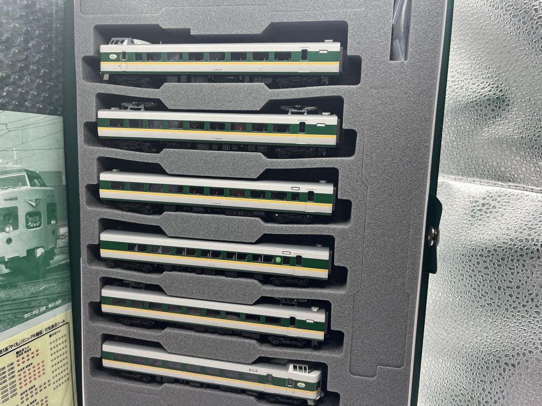 KATO 1777 381系やくも　リニューアル編成　６両基本セット