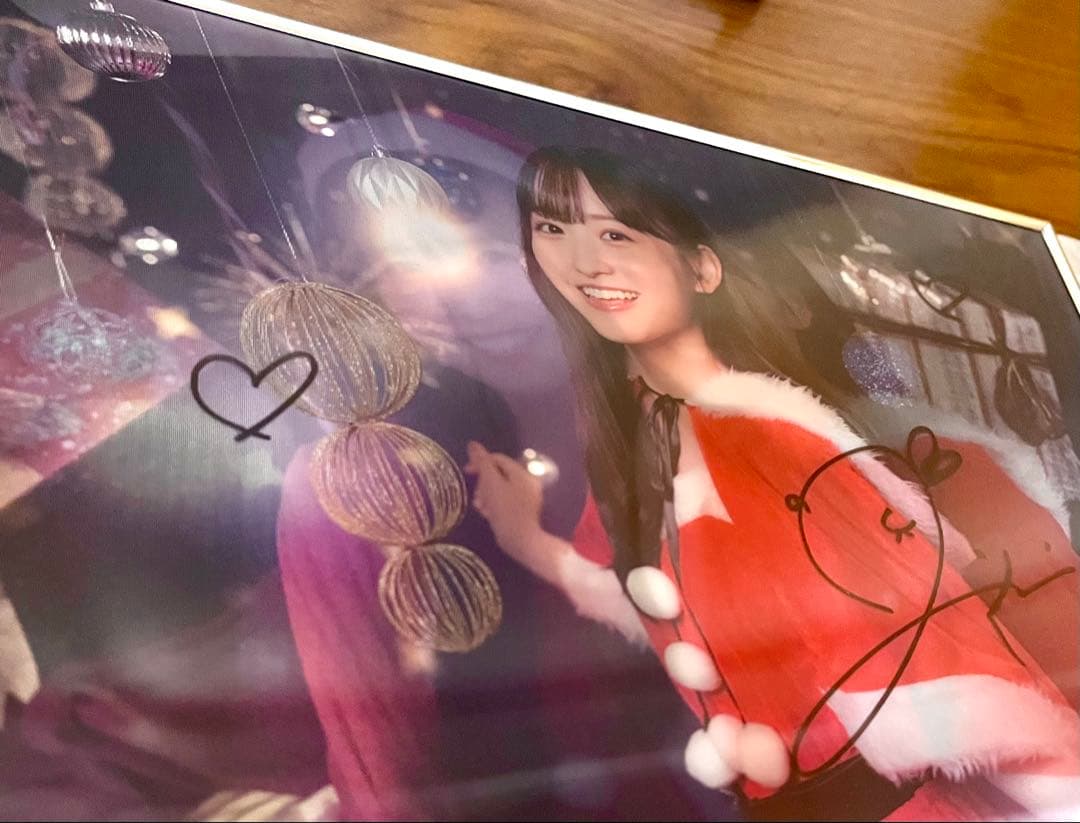 乃木坂46 一ノ瀬美空 / 小川彩 直筆サイン入り レンチキュラー