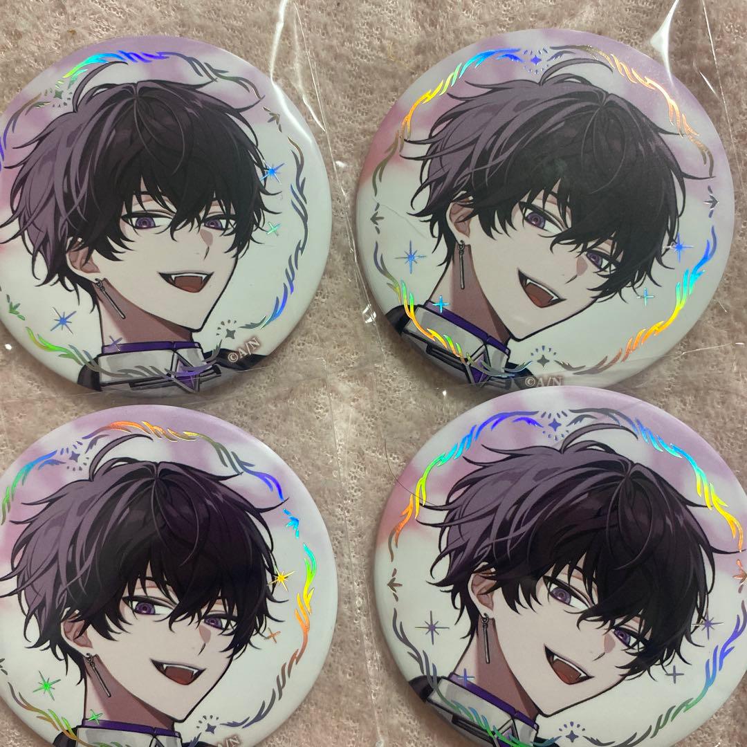 佐伯イッテツ 缶バッジ にじさんじ ART 箔押し Bグループ - メルカリ