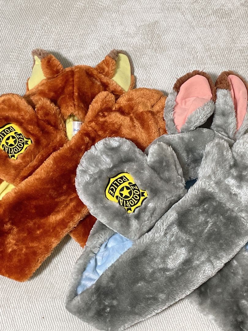 東京ディズニー ズートピア ニック ジュディ マフラー キャップ - メルカリ