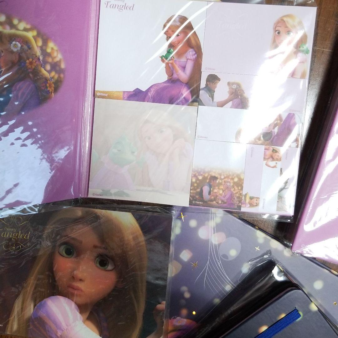 【バラ売り可】ディズニー　ラプンツェル　ふせん　ノート　レターセット　6点セット