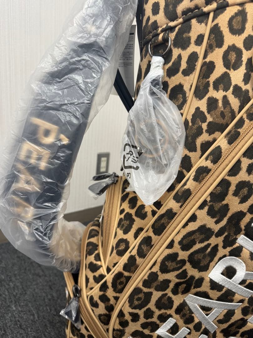 超希少 】パーリーゲイツ ヒョウ柄 キャディバッグ レオパード - メルカリ
