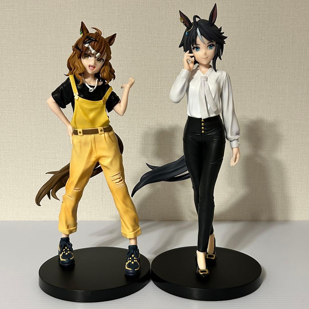 中古品】ウマ娘 Luminasta ジャングルポケット フジキセキ フィギュア