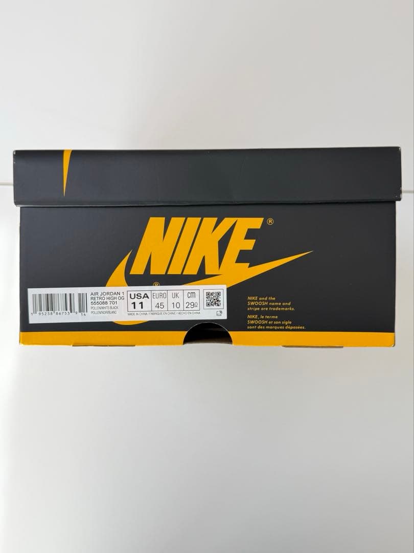 靴 AIR JORDAN 1 RETRO HIGH OG POLLEN 29.0cm