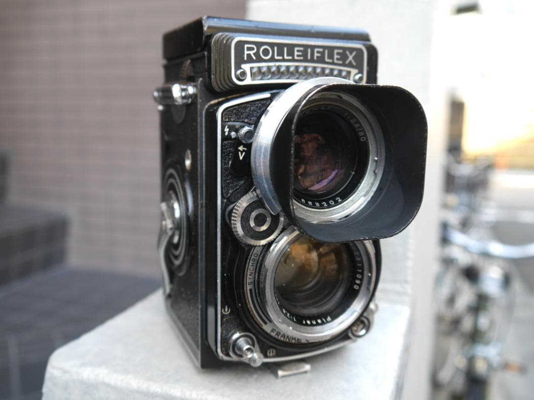 RolleiFlex ローライフレックス 2.8F Planar80mm 実働品