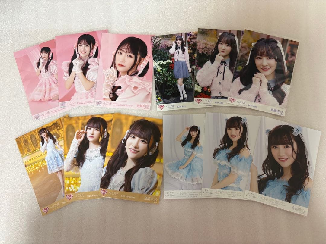 LOVE 音嶋莉沙 生写真 コンプ まとめ売り イコラブ - メルカリ