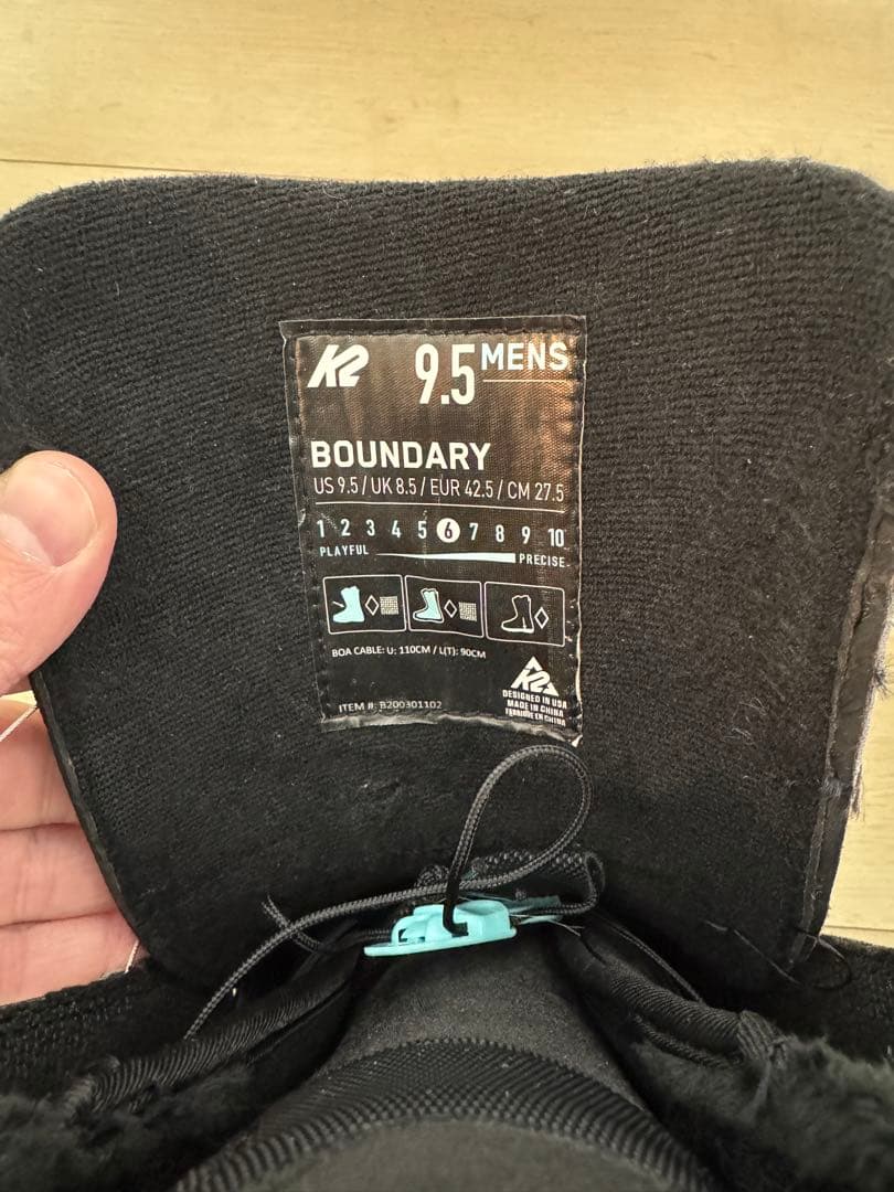【美品】K2 スノーボードブーツ 27.5cm
