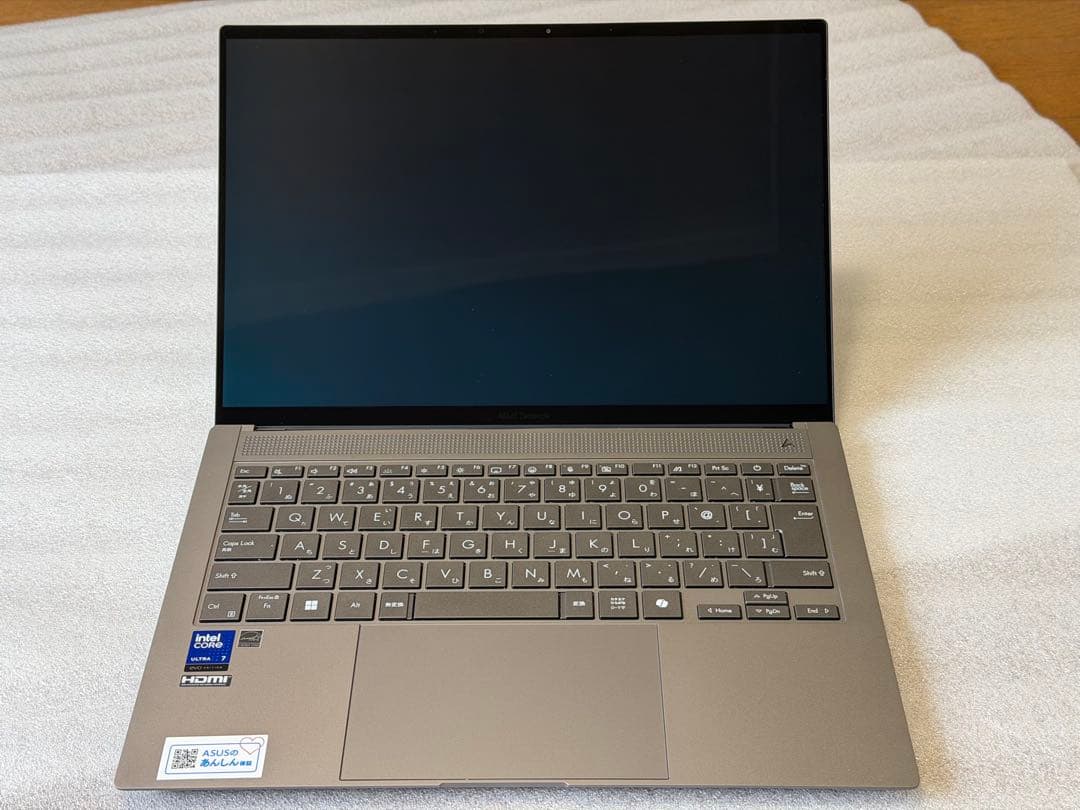 美品】ASUS Zenbook S 14 スマイヤーグレー i7 - メルカリ