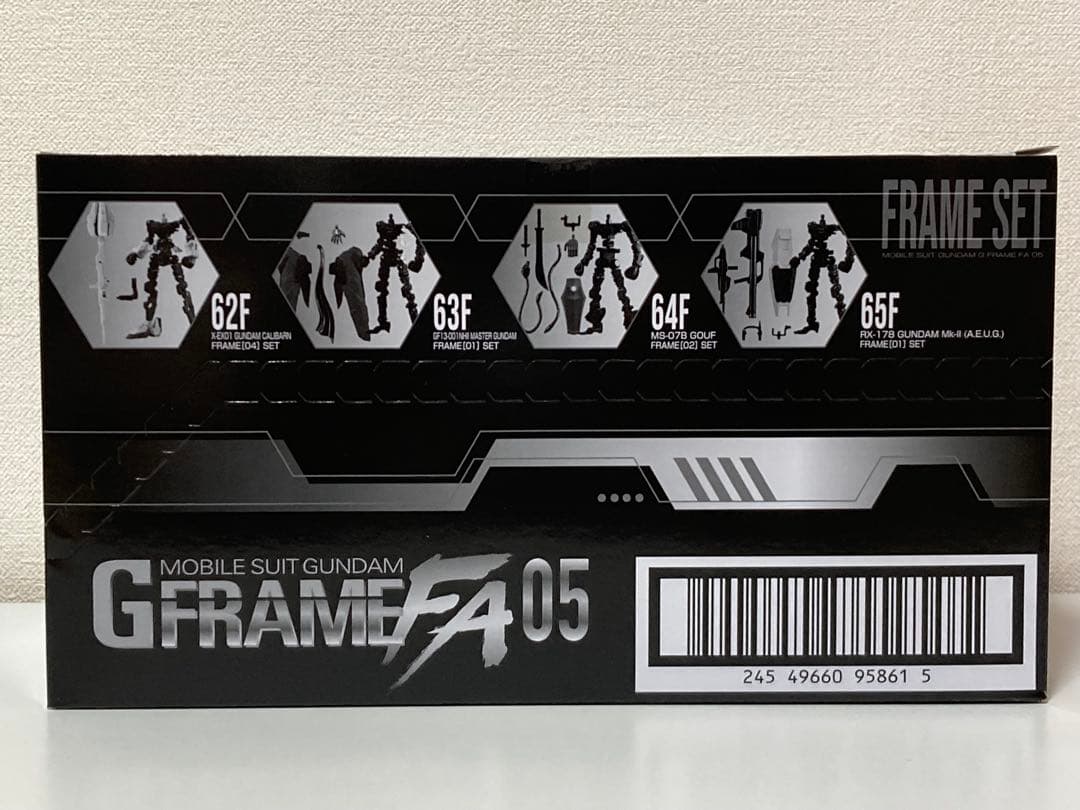 【新品 未使用】機動戦士ガンダム GフレームFA 05 10個入りBOX