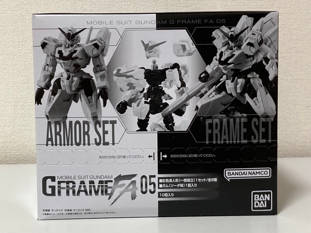 【新品 未使用】機動戦士ガンダム GフレームFA 05 10個入りBOX