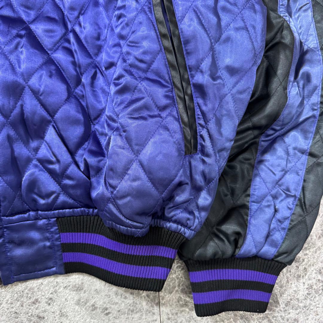 美品 JUMBO OZAKI 龍 刺繍 スカジャン ネイビー系 XL以上相当