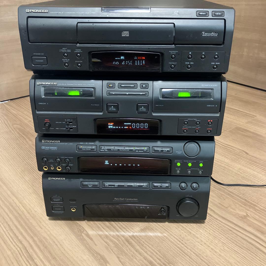 Pioneer パイオニア システムコンポ一式 ジャンク - メルカリ