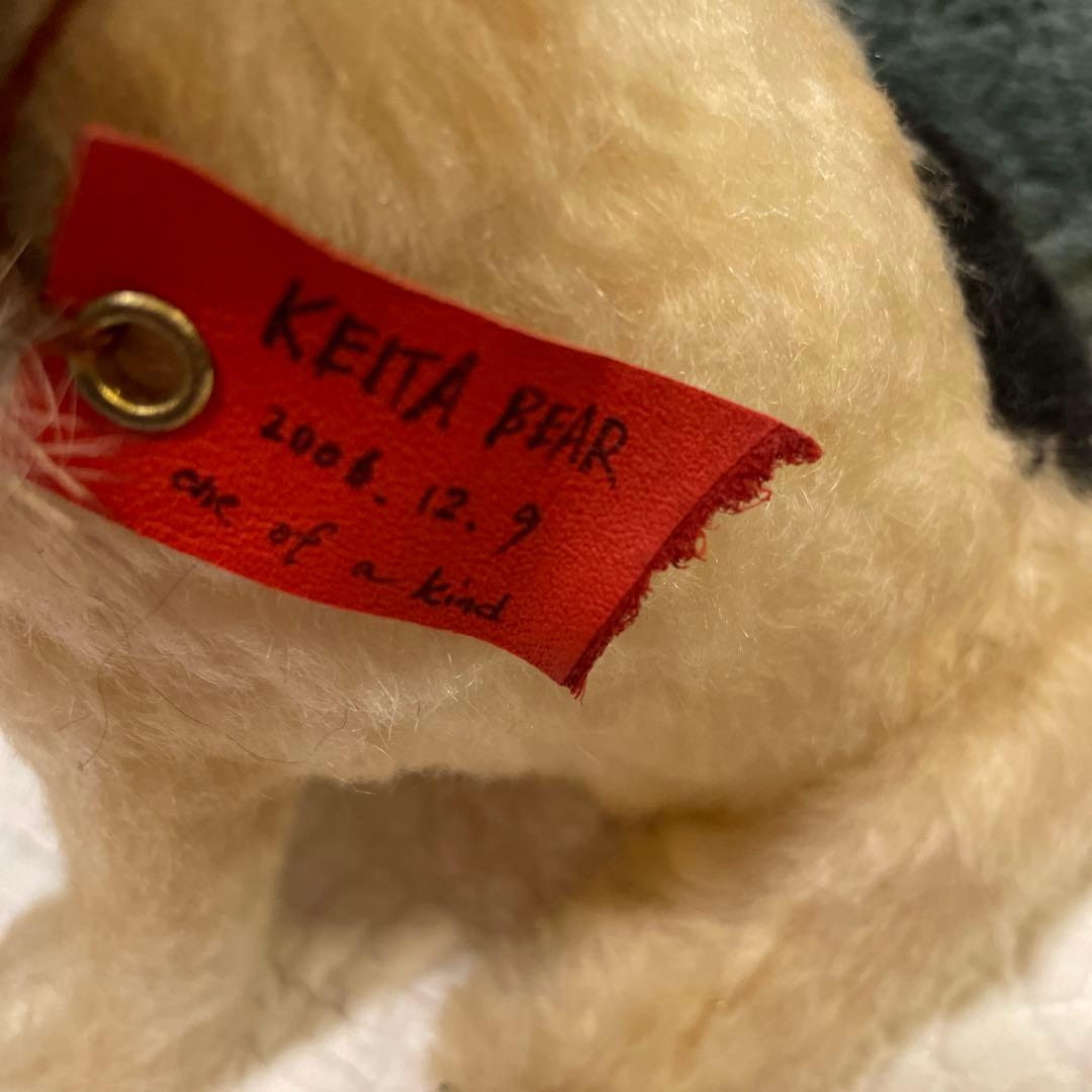 KEITA BEAR さんの犬のぬいぐるみ　ケイタベア
