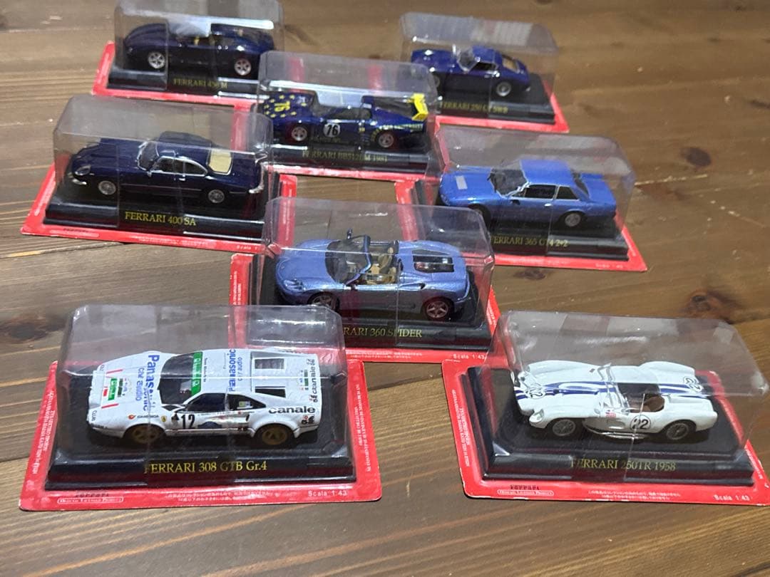 フェラーリ ミニカーコレクション 8台セット