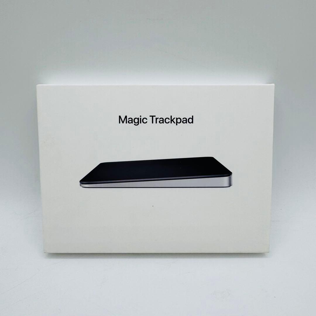 マウス・トラックボール Apple Magic Trackpad MXKA3ZA/A A3120 Magic Trackpad（USB‑C）- ブラック（Multi-Touch対応） - Apple（日本）