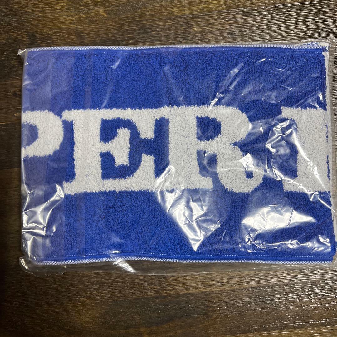 SUPER BEAVER フェイスタオル 青