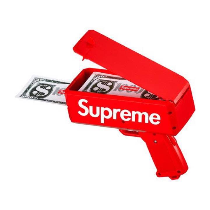 Supreme Money Gun the Red Cash Canon - メルカリ