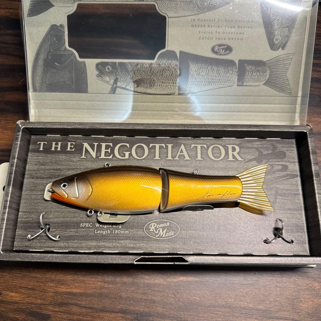 ロマンメイド ネゴシエーターカスタム背針 ゴールド 新品未使用 - メルカリ