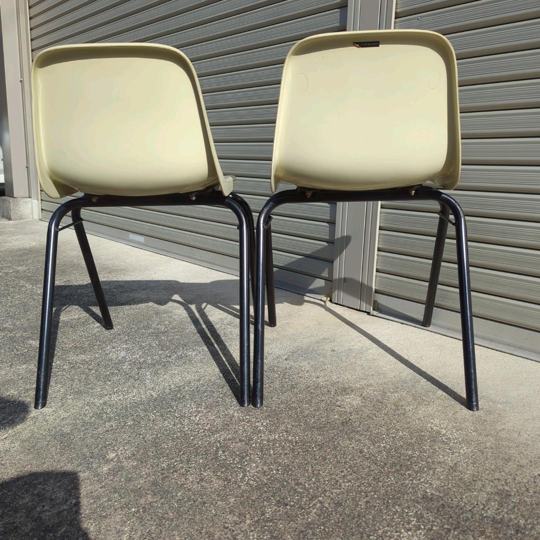 コトブキ スタッキングチェア 2脚セット 剣持勇 レトロ ヴィンテージ