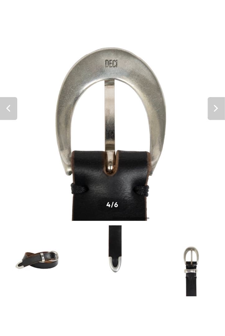 Deci Choromexcel narrow western belt OVY - メルカリ