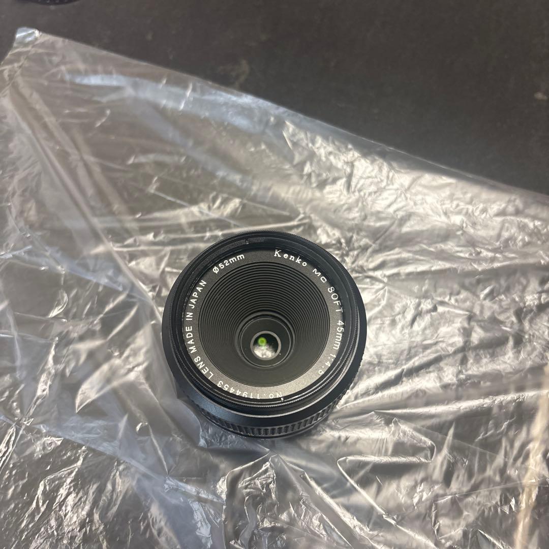 ケンコー　ベス単　ソフトレンズ45mm 単焦点レンズ オールドレンズ】標準画角のソフトフォーカスレンズ「ケンコー MC SOFT