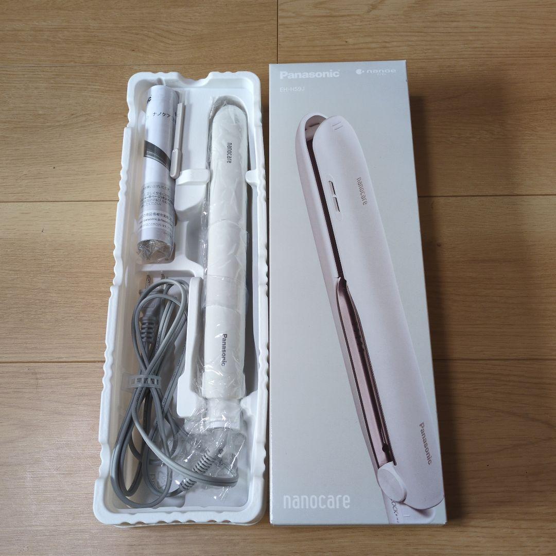 Panasonic EH-HS9J-W ストレートアイロン 楽天市場】パナソニック Panasonic ストレートアイロン ナノケア 白