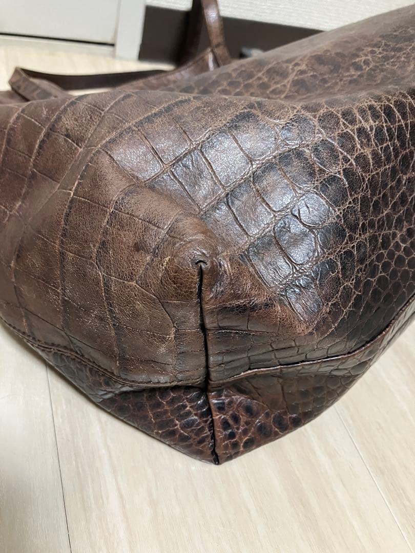 Felisi フェリージ トートバッグ クロコ型押し 11-91 ビジネス - メルカリ