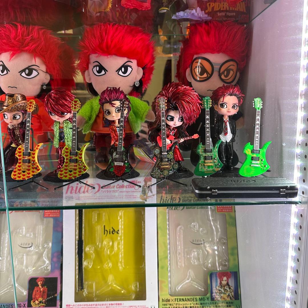 hide ギターコレクション Qposket ぬいぐるみ まとめ売り