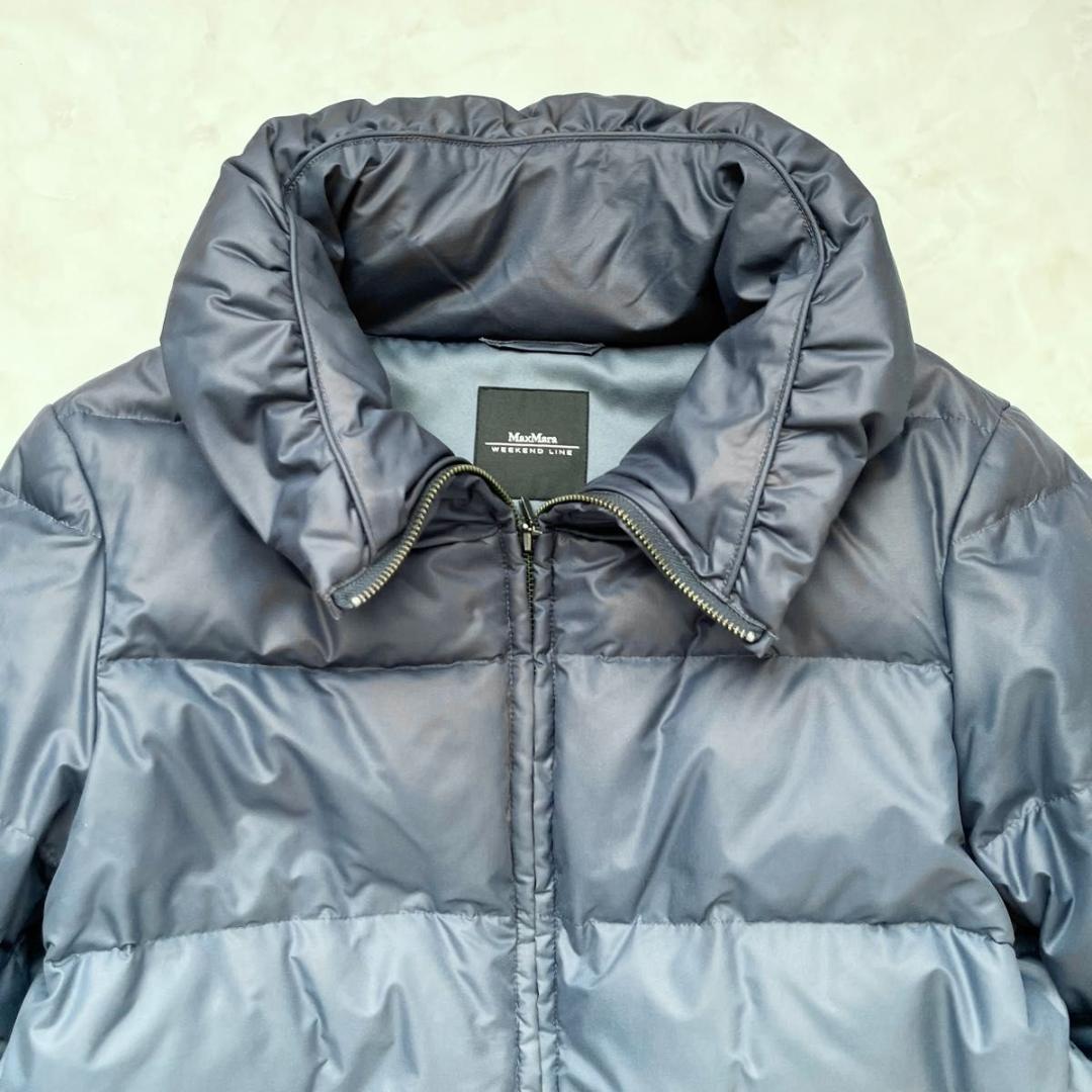 Max Mara リブ袖 2way ダウンジャケット グラデーション 42 XL - メルカリ