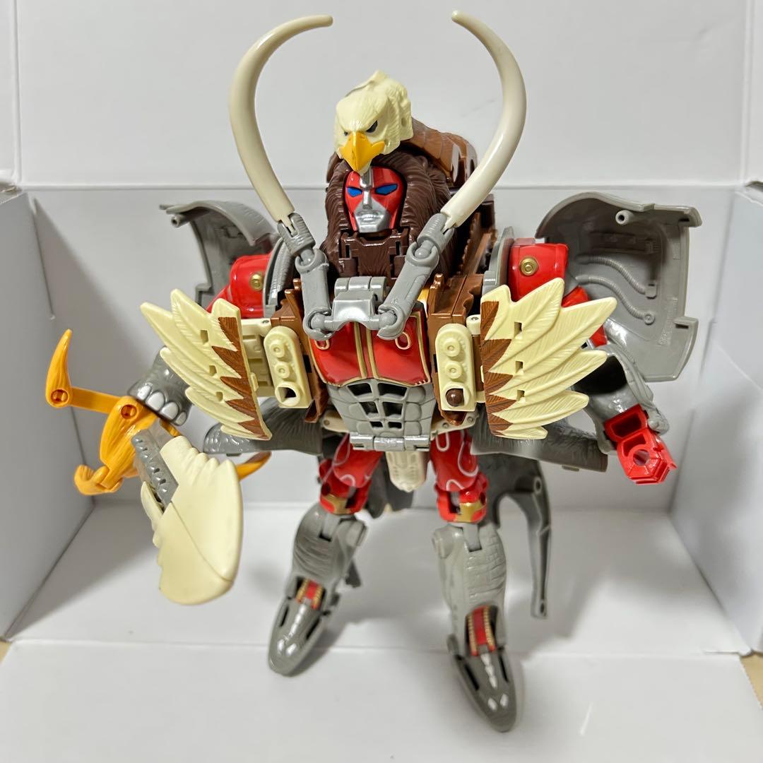 ビーストウォーズ マグナボス 3体 合体 サントン スカイワープ ライオ