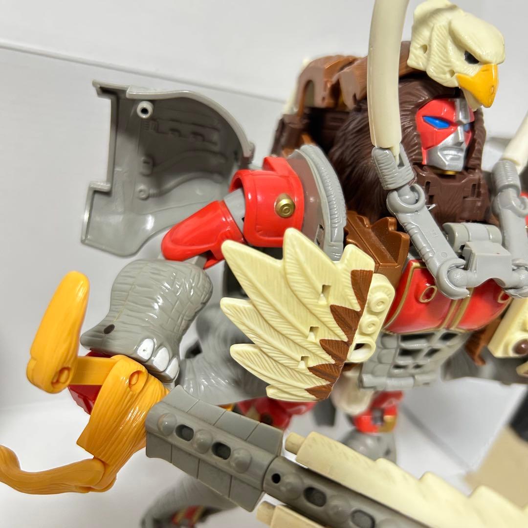 ビーストウォーズ マグナボス 3体 合体 サントン スカイワープ ライオ