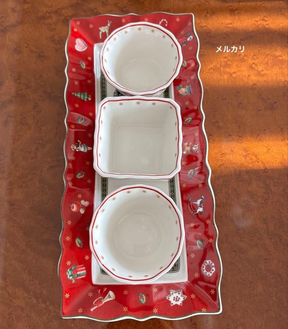 新品 ビレロイ＆ボッホ トイズデライト クリスマス ディップセット