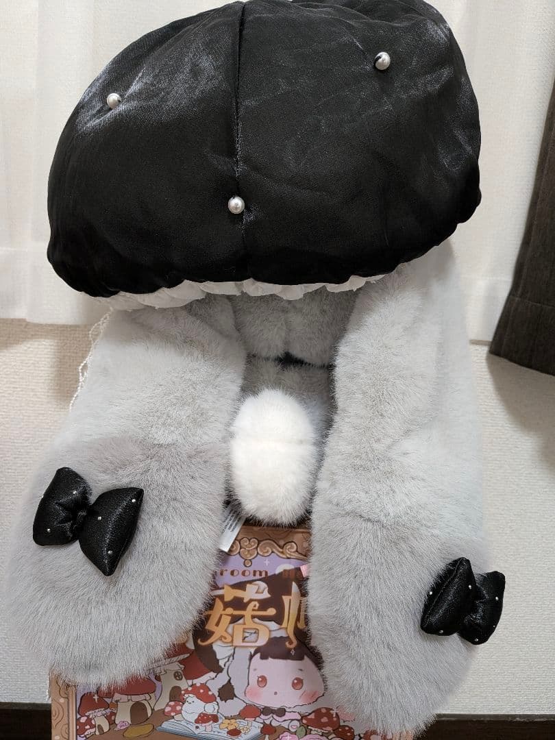 紫@匿名配送　Nommi キノコぬいぐるみ セット