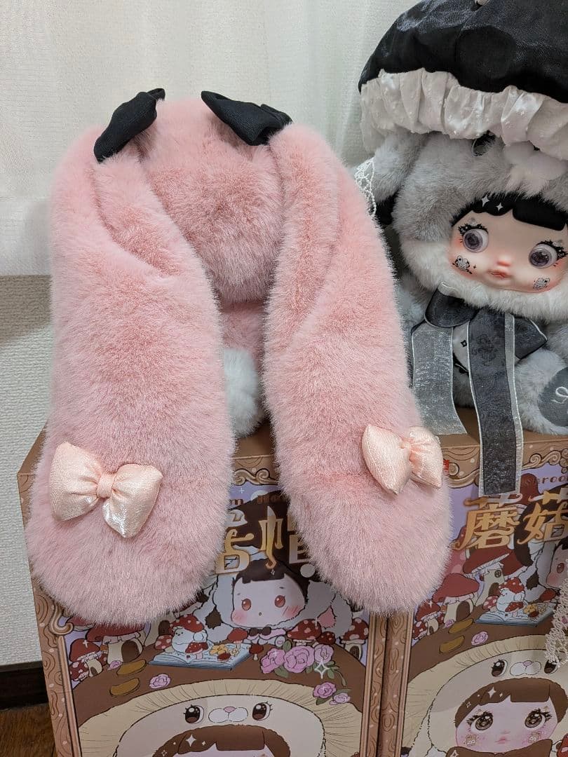 紫@匿名配送　Nommi キノコぬいぐるみ セット