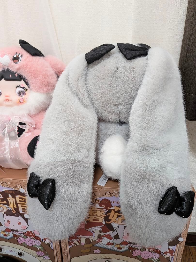 紫@匿名配送　Nommi キノコぬいぐるみ セット