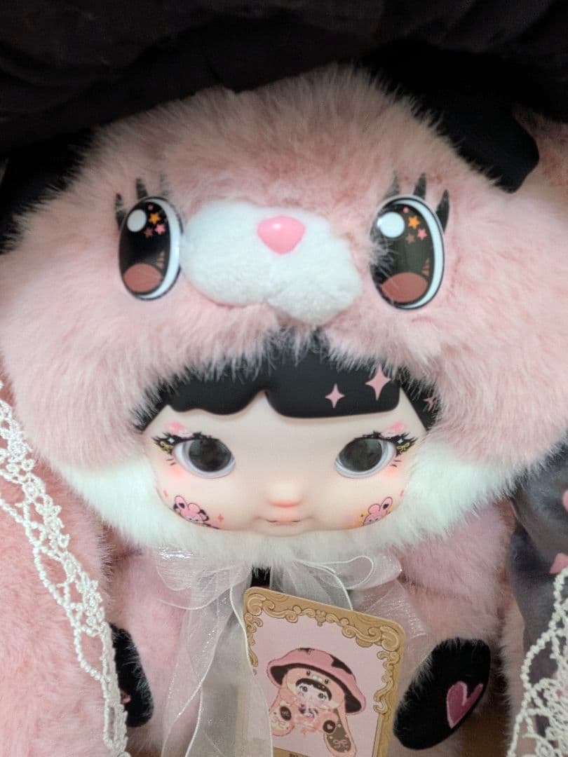 紫@匿名配送　Nommi キノコぬいぐるみ セット