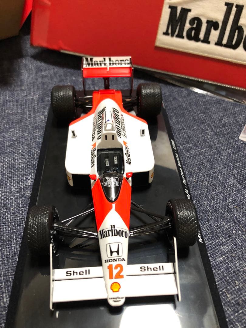 1/24 ビッグスケールF1 マクラーレンMP4/4ホンダ#12 アイルトンセナ
