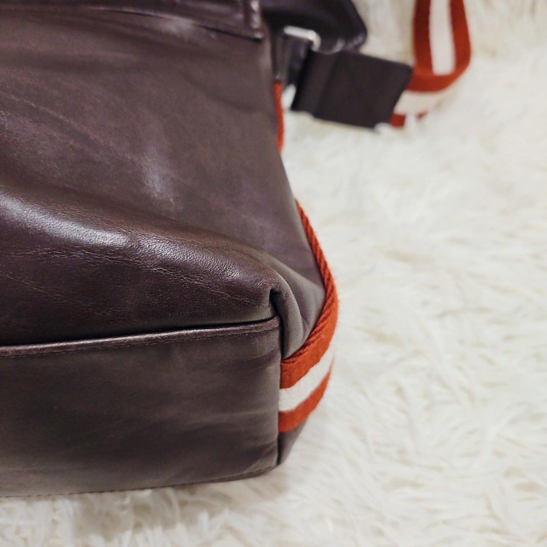 美品 バリー ショルダーバッグ メッセンジャバッグ クロスボディ