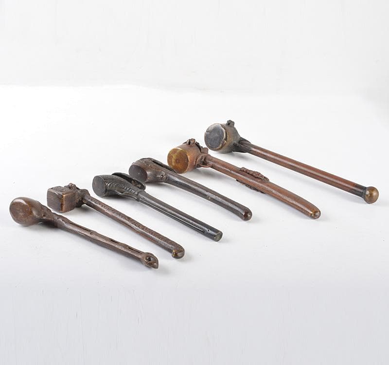 時代提げ物 書道具 古銅 矢立 6点 まとめて M R5246 - メルカリ