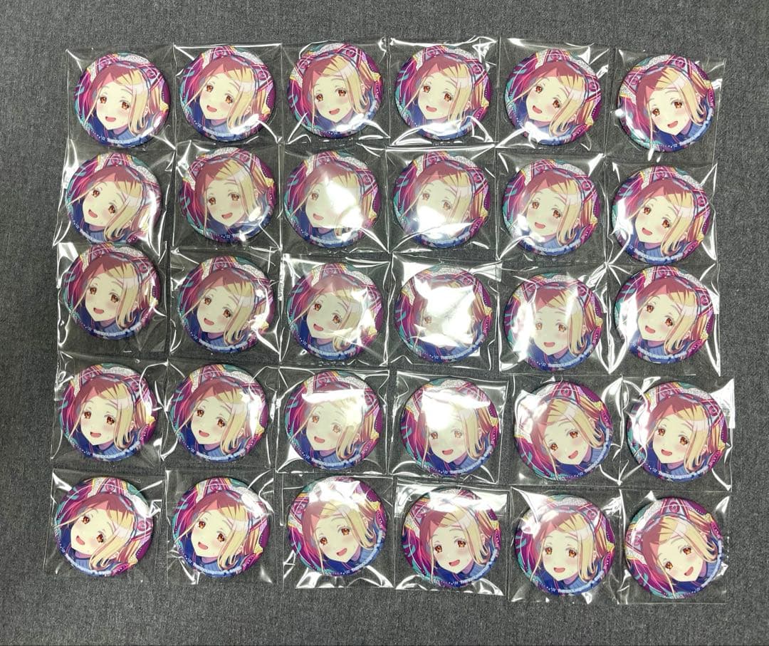 学園アイドルマスター 缶バッジ ミラクルナナウ(゜∀゜)！ver. 篠澤広