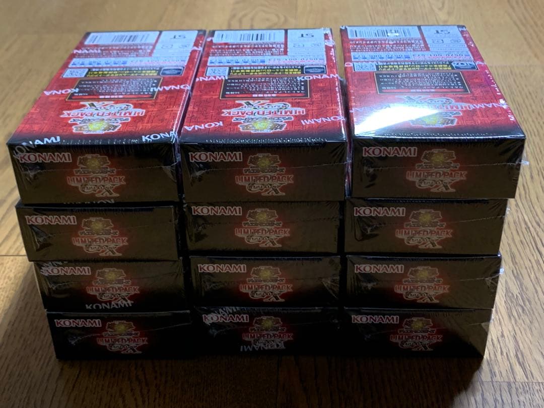 遊戯王 LIMITED PACK GX オシリスレッド 新品未開封 12BOX