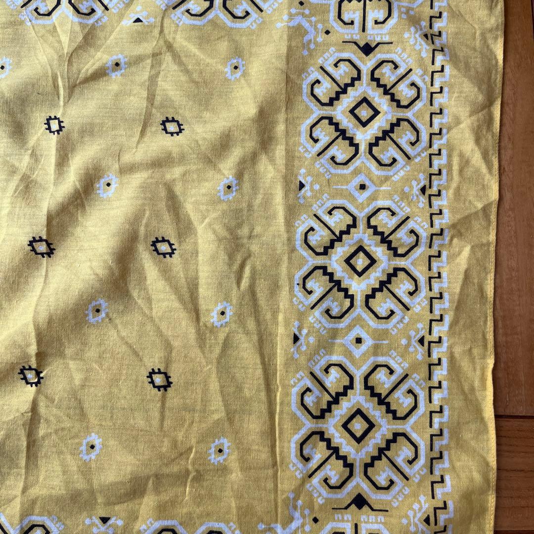 アメリカ ビンテージ バンダナ エレファント タイガー 古着 - メルカリ